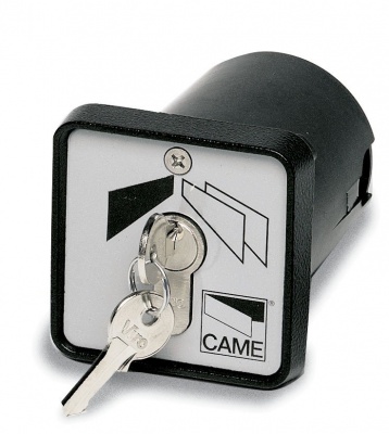  SET-K Came - Ключ-выключатель встраиваемый с защитной шторкой 