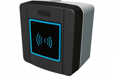  SELB1SDG1 Came - Считыватель накладной Bluetooth с синей подсветкой для 15 пользователей, цвет RAL7024 